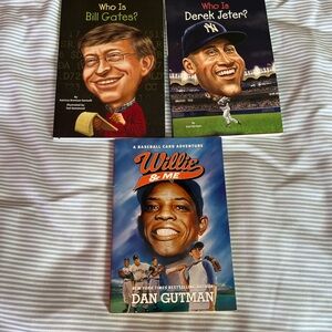 Who Is Book Set - Bill Gates, Derek Jeter, Willie & Me